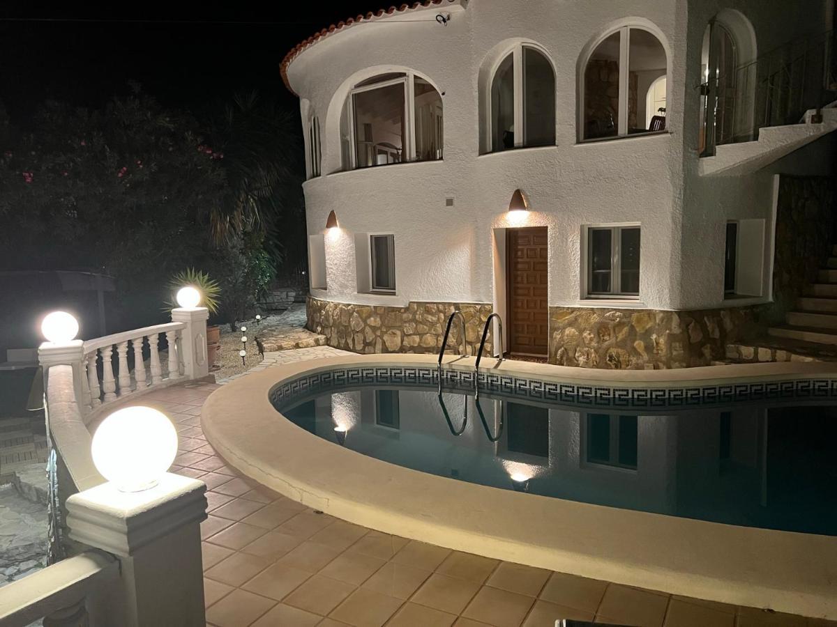 Villa El Loto Blanco Beautiful Apartment For Rent. Benissa Kültér fotó